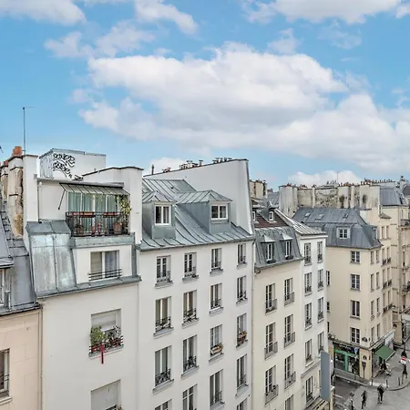 Pretty Parisian Penthouse Lejlighed *