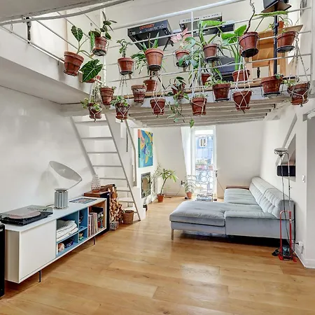 Pretty Parisian Penthouse Lejlighed