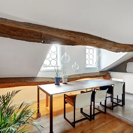 公寓 Pretty Parisian Penthouse 巴黎