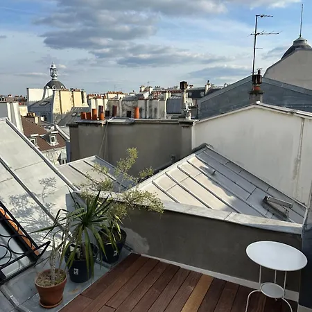 Pretty Parisian Penthouse Apartamento *
