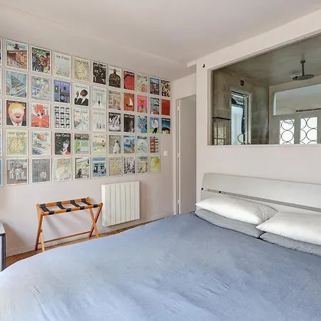 公寓 Pretty Parisian Penthouse
